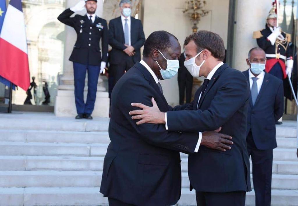 Les mots de Ouattara sur la présidentielle ivoirienne après son audience avec Macron