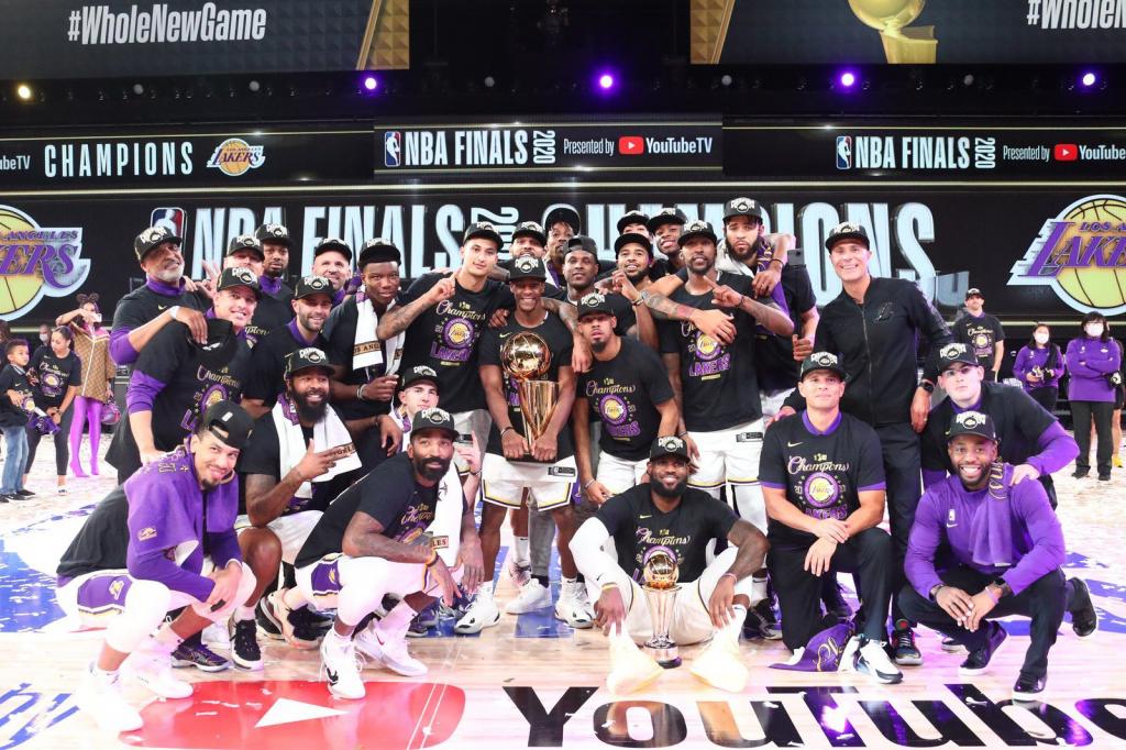 NBA : les Los Angeles Lakers champions 2019-2020