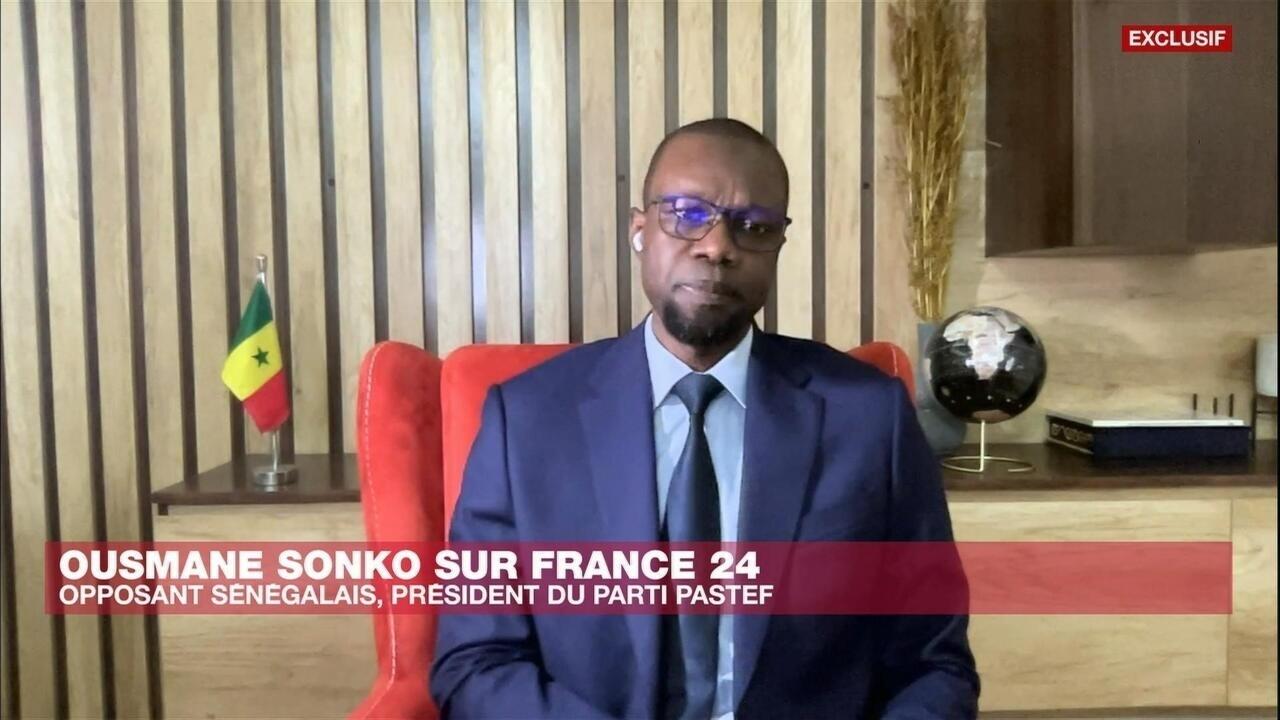 Entretien avec France 24 : Sonko se dit 