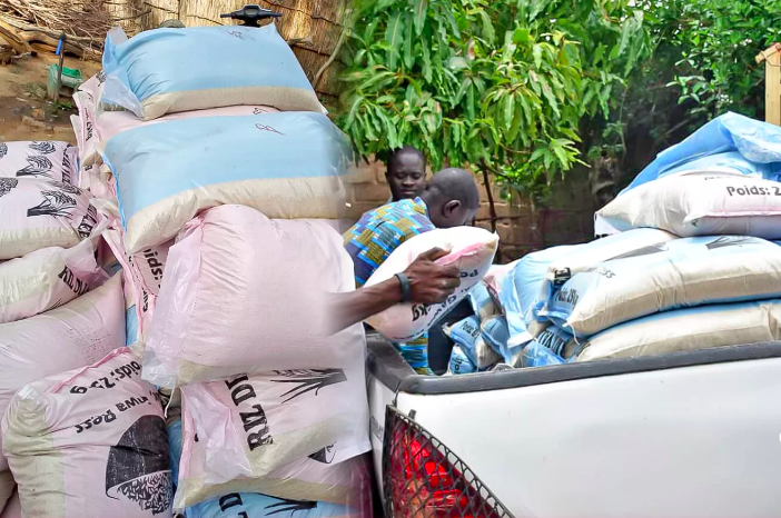 Kaffrine : Le conseil départemental distribue 20 tonnes de riz aux populations