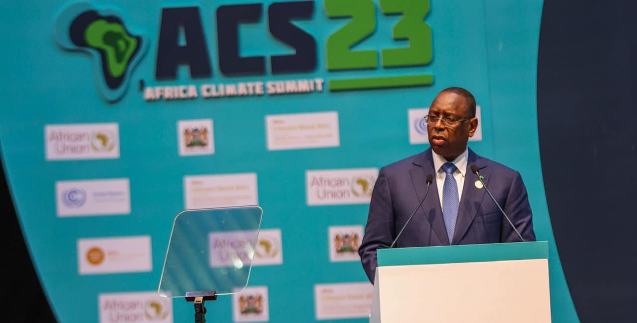 Financement sur le climat : le plaidoyer de Macky Sall 