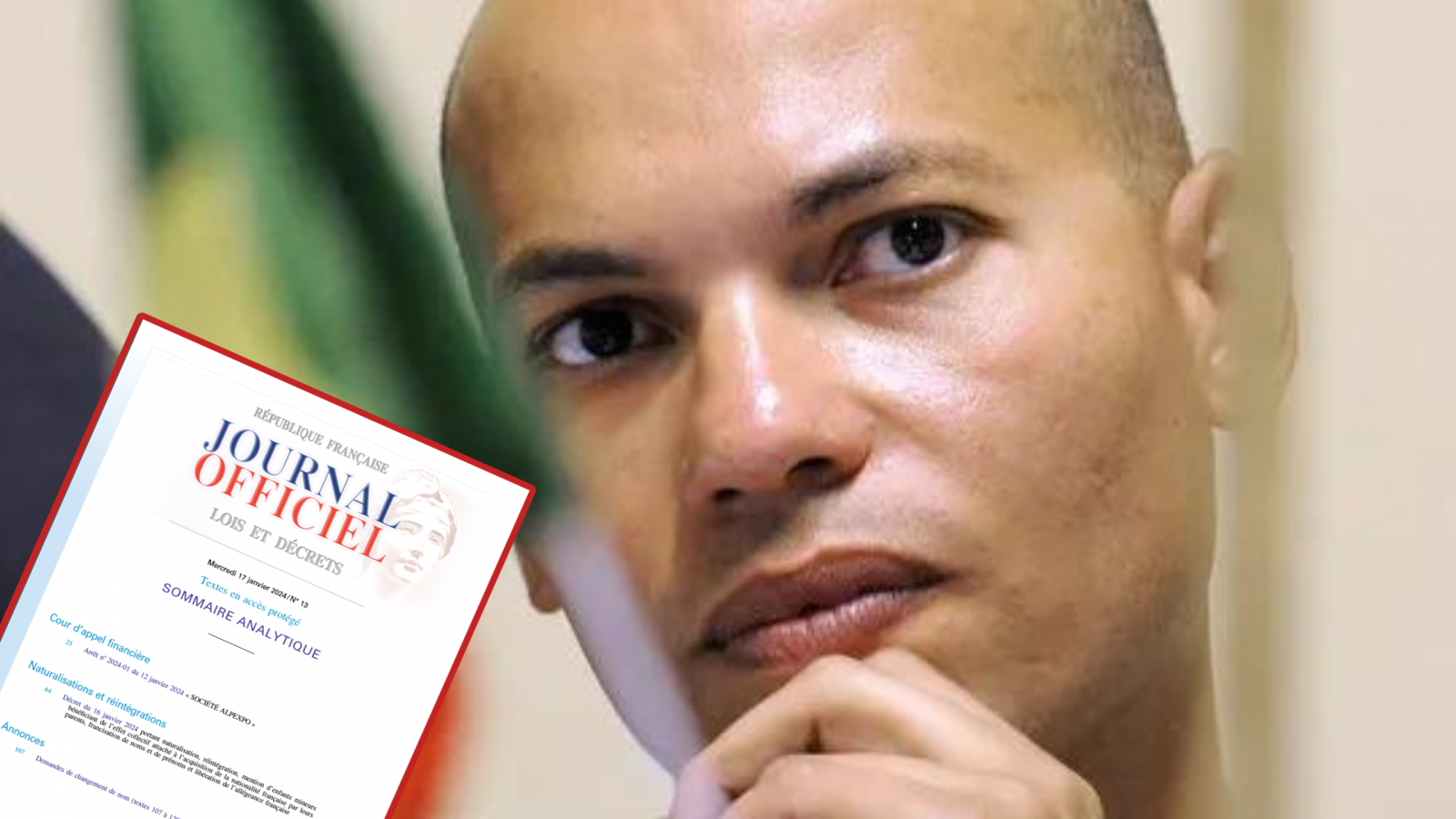 Double nationalité : Karim Wade n\'est plus français (Le décret)