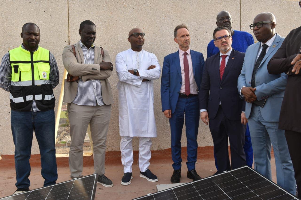  Cérémonie d'inauguration de l'amélioration de l'efficacité énergétique du Building Communal de Dakar