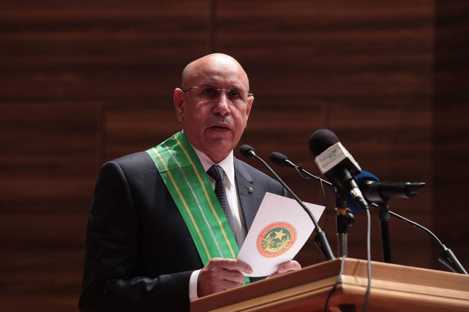 Mauritanie: Ghazouani réélu président au 1er tour avec 56,12% des voix (officiel)